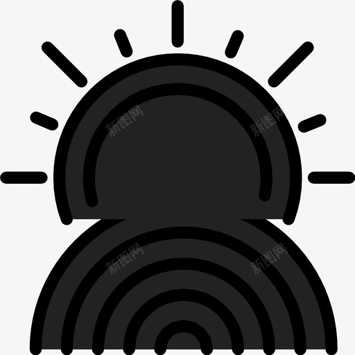 阳光彩虹铃声口袋图标svg_新图网 https://ixintu.com 口袋 天气 手机 最新技术 活页夹 铃声 阳光彩虹