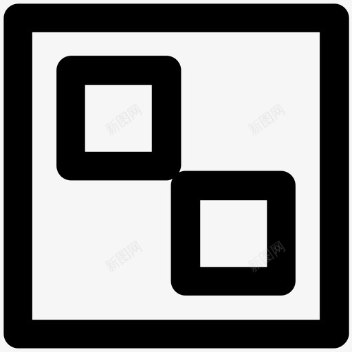 网页布局和开发粗体线图标svg_新图网 https://ixintu.com 网页布局 设计和开发粗体线图标