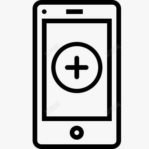 添加应用增加图标svg_新图网 https://ixintu.com 保存到 分类项目 加入 增加 应用 插入 放入更多 添加 移动布局