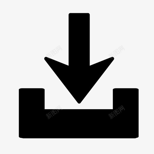 获取信息接收数据图标svg_新图网 https://ixintu.com winzip 下载 存储 接收数据 文件 更改 移动 箭头 获取信息