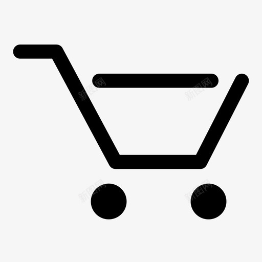购物车篮子桶图标svg_新图网 https://ixintu.com 商业 携带 桶 篮子 购买 购物车