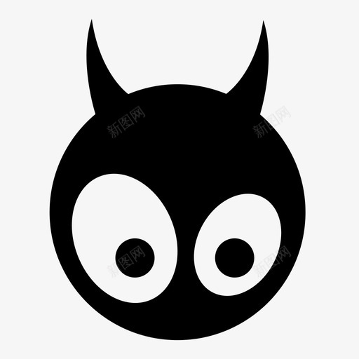 小怪物01小吓人图标svg_新图网 https://ixintu.com derp 吓人 宠物 小 小动物 小怪物01 有趣 生物 病毒 野兽