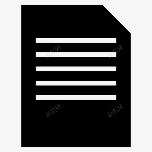 列表文档图标svg_新图网 https://ixintu.com kit1 word 下载 保存 列表 文件 文本 文档 纸张 页面