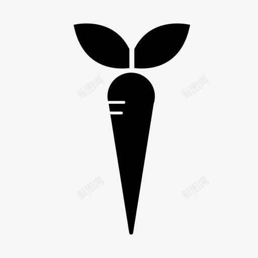 胡萝卜纤维水果图标svg_新图网 https://ixintu.com 夏天 春天 橘子 水果 纤维 维生素a 胡萝卜 胡萝卜素 蔬菜