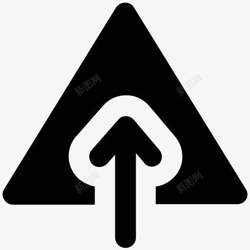 向上箭头交易加粗实心图标svg_新图网 https://ixintu.com 交易加粗实心图标 向上箭头