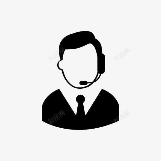 电话营销所有通话图标svg_新图网 https://ixintu.com 伙计 你好 完成 所有 支持 电话营销 耳机 聊天 通话