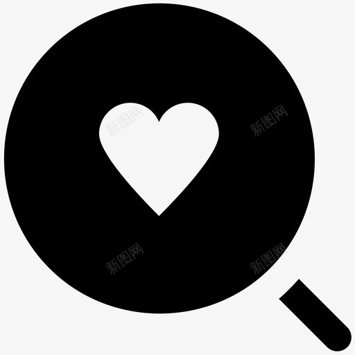 寻找爱情婚礼婚姻图标svg_新图网 https://ixintu.com 婚姻 婚礼 寻找爱情 心 心搜索 找到 放大镜 爱情 爱情和浪漫大胆的固体图标 爱情符号 约会概念