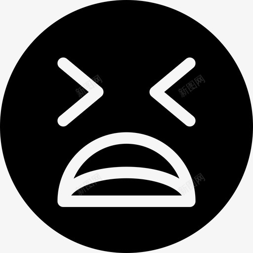 绝望一个鼻子两只眼睛图标svg_新图网 https://ixintu.com 一个鼻子 两只眼睛 男人绝望 男孩 绝望 脸 表情 表情坚实 走投无路 非常说 黑白
