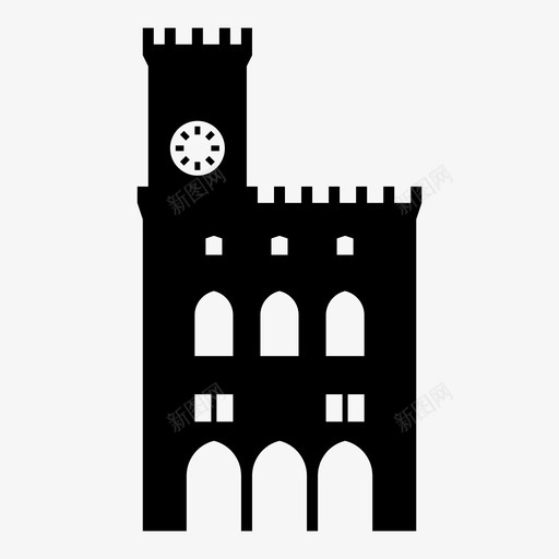 公共建筑托斯卡纳地标图标svg_新图网 https://ixintu.com 公共建筑 哥特式 地标 城市 建筑 意大利 托斯卡纳 政府 欧洲 欧洲首都 锡耶纳