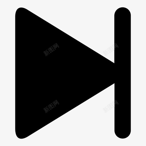 下一步跳过播放器图标svg_新图网 https://ixintu.com 下一步 前进 按钮 播放器 更改 移动 视频 跳过 音乐