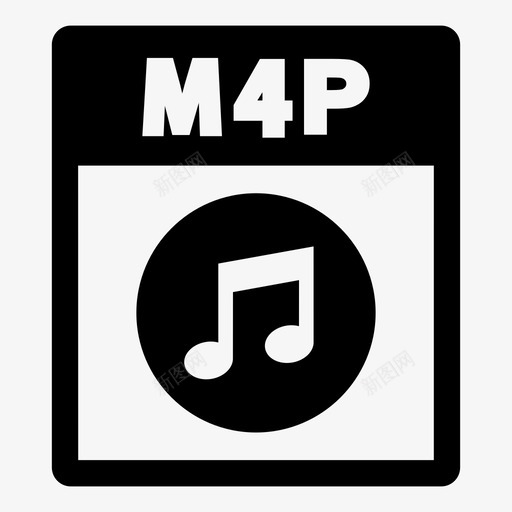 m4p文件音乐低质量图标svg_新图网 https://ixintu.com m4p文件 低质量 压缩 失败 扩展名 播放 文件格式2 文档 暂无视频ico 格式 音乐