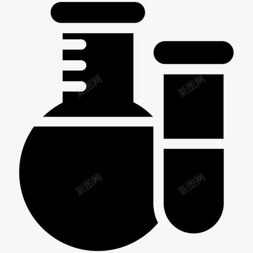 实验室玻璃器皿科学家研究图标svg_新图网 https://ixintu.com 化学 培养管 实验室玻璃器皿 实验室配件 测量 烧瓶 研究 科学和技术冷矢量图标 科学家 血液测试 试管