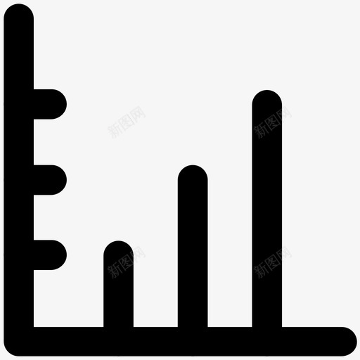 图表业务加粗线图标svg_新图网 https://ixintu.com 业务加粗线图标 图表