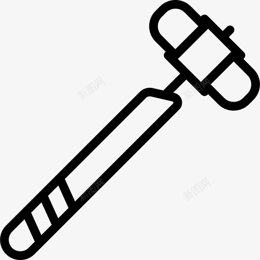 骨锤粉碎医疗图标svg_新图网 https://ixintu.com 健康 医疗 坚硬 工具 残忍 粉碎 粉碎图标医疗大纲 重型 骨锤