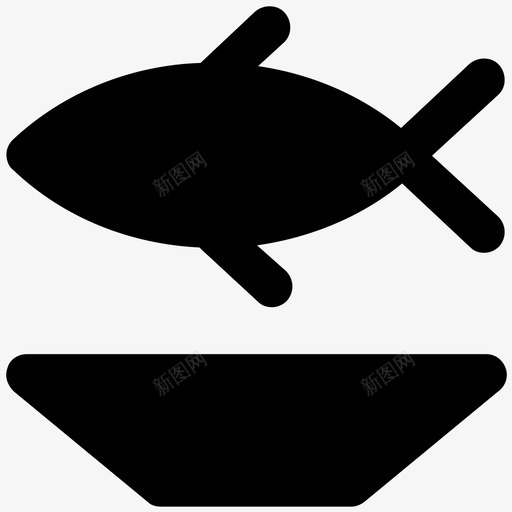海鲜健康大胆的固体图标svg_新图网 https://ixintu.com 健康大胆的固体图标 海鲜