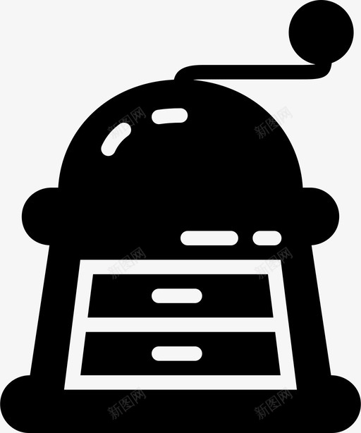 手动研磨机移动厨房图标svg_新图网 https://ixintu.com 厨房 吃 咖啡 手动研磨机 把手 旋转 烹饪 烹饪固体 碾碎 移动 食物