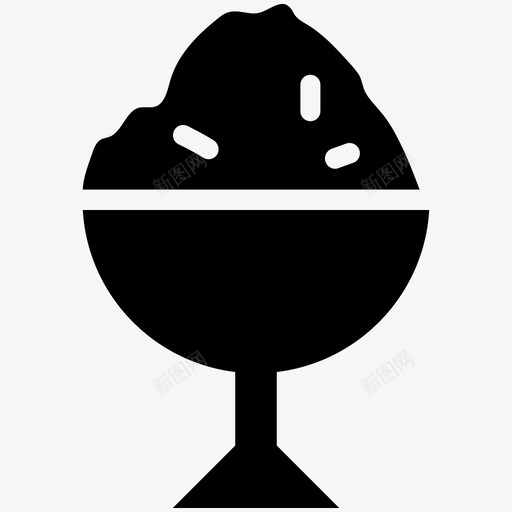 冰激凌食物酷标图标svg_新图网 https://ixintu.com 冰激凌 食物酷矢量图标