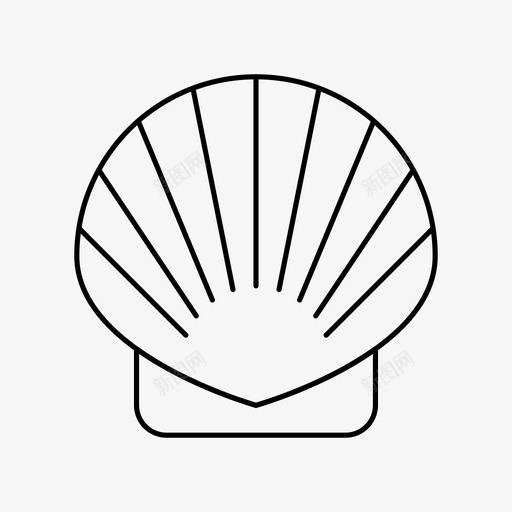 贝壳科奎尔夏季图标svg_新图网 https://ixintu.com 动物 卡皮兹 夏季 材料 海 珍珠 科奎尔 贝壳 软体动物 食品