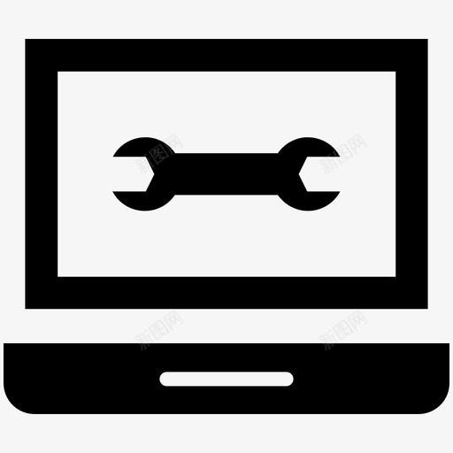 维修服务在线维护屏幕扳手图标svg_新图网 https://ixintu.com 呼叫 在线维护 屏幕扳手 工程酷矢量图标 帮助 技术人员 支持 数字维修服务 数字维护 笔记本电脑 维修服务 请求