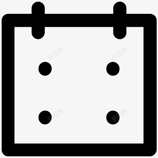 日历庆典和派对粗体线条图标svg_新图网 https://ixintu.com 庆典和派对粗体线条图标 日历