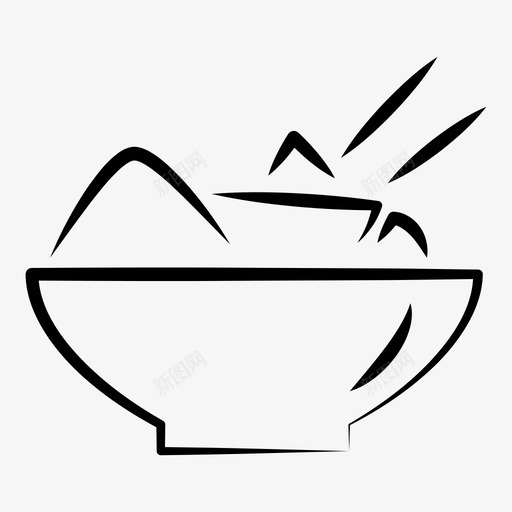 薯条和蘸酱鳄梨酱食品图标svg_新图网 https://ixintu.com 开胃菜 快餐 碗状食物 脆皮 蕃茄酱 薯条和蘸酱 酒吧食品 零食 食品 鳄梨酱