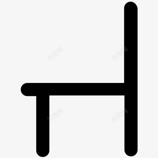 学生椅建筑和家具大胆的固体图标svg_新图网 https://ixintu.com 学生椅 建筑和家具大胆的固体图标