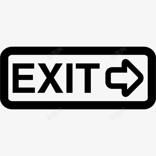 出口信号标志灯塔图标svg_新图网 https://ixintu.com 出口信号 标志 灯塔