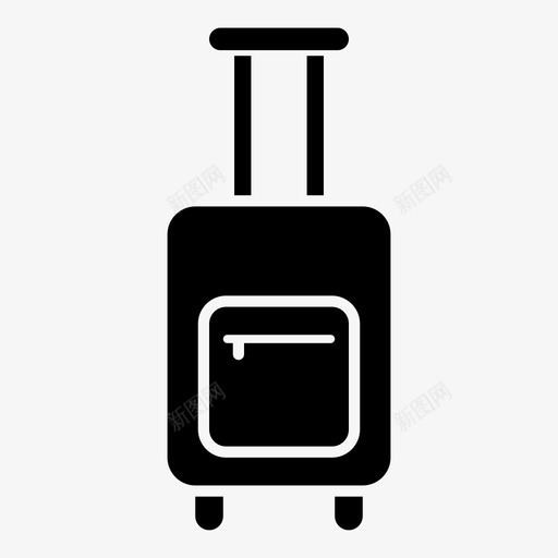 行李车轮轮胎图标svg_新图网 https://ixintu.com 商店 地板 拉杆箱 旅行 滚动 行李 车轮 轮胎