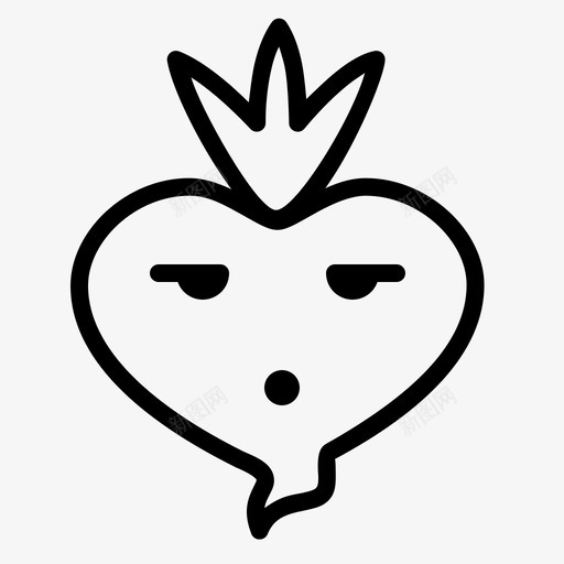 无语眩光脸图标svg_新图网 https://ixintu.com 化身 器具 无语 杰作 沿 清洁 甜菜根 电子报 眩光 笑脸甜菜根 脸