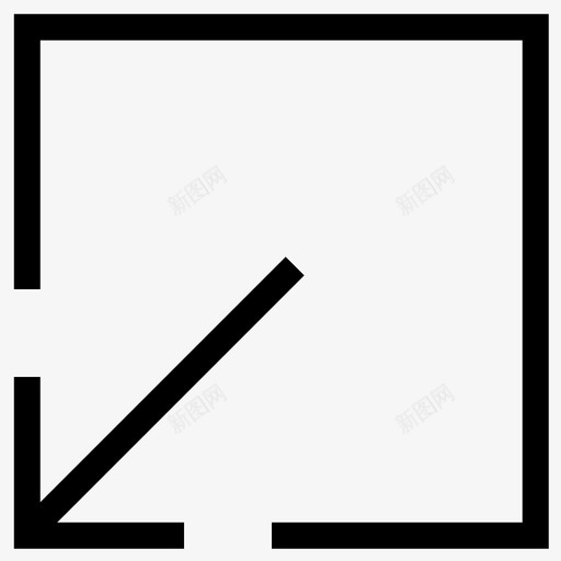 屏幕比例分辨率调整大小图标svg_新图网 https://ixintu.com ui图标 全屏图标 分辨率 单击 屏幕比例 最大化箭头 监视器 移动应用程序 箭头展开 视图 调整大小