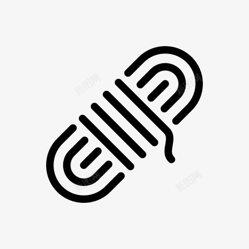 绳索粗绳水手结图标svg_新图网 https://ixintu.com 强绳 攀岩 水手结 粗绳 系带 绳索 运动 野生动物 麻绳