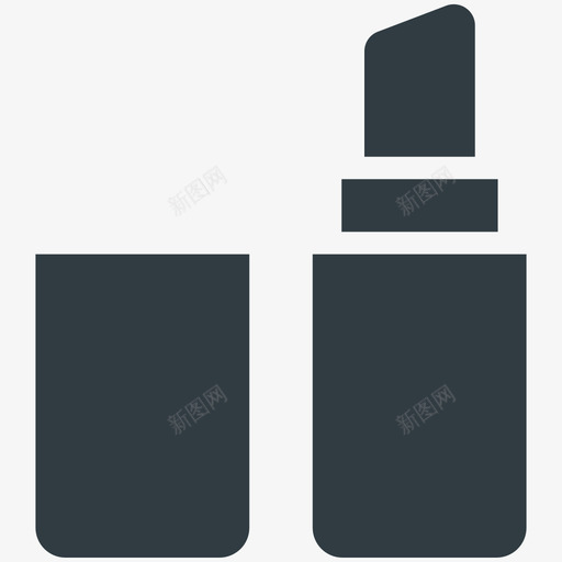 口红时尚和衣服酷标图标svg_新图网 https://ixintu.com 口红 时尚和衣服酷矢量图标