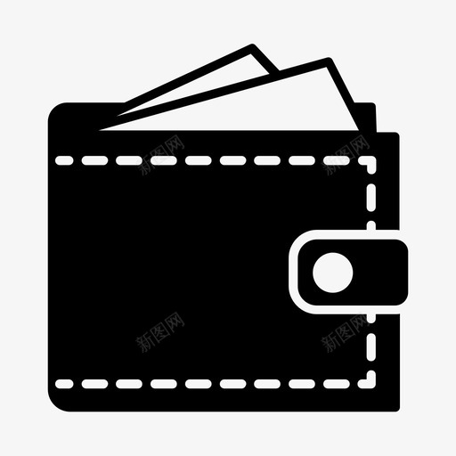 钱包账单品牌图标svg_新图网 https://ixintu.com 危险 品牌 存储 房子 技术 账单 钱 钱包 钱包钱包商店