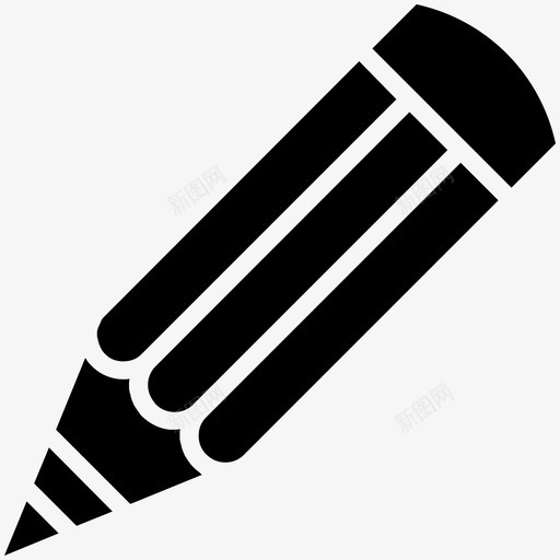 铅笔绘图笔尖图标svg_新图网 https://ixintu.com 书写 图纸 工程酷矢量图标 笔尖 纸 绘图 草图 铅笔 铅笔工具