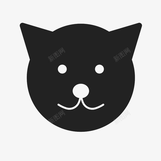 猫动物厄运图标svg_新图网 https://ixintu.com 万圣节 动物 动物园 厄运 恐怖 猫 迷信 野生动物