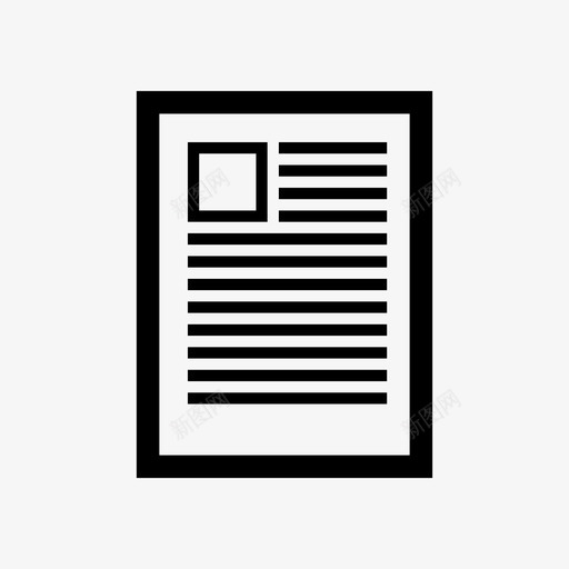 文档文字签名图标svg_新图网 https://ixintu.com 书写 审阅 打开 文字 文档 注释 签名 简历 纸张 行