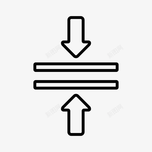缩放宽度工具间距图标svg_新图网 https://ixintu.com 决定间距 对齐 工具 平行 替代 测量 直线 缩放宽度 软件工具 间距