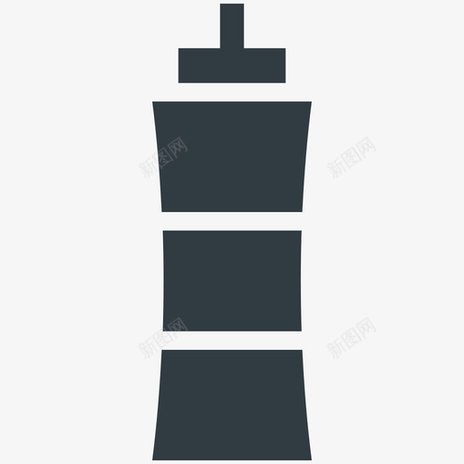 番茄酱瓶酒店和餐厅酷标图标svg_新图网 https://ixintu.com 番茄酱瓶 酒店和餐厅酷矢量图标