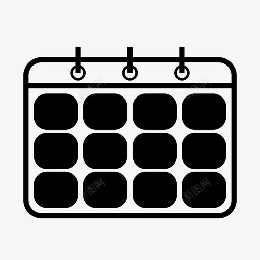 日历计票日程表图标svg_新图网 https://ixintu.com 历史 日历 日期 日程表 日记 时间 未来 行动计划 行程 计票