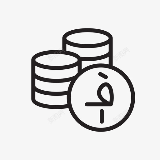 阿富汗阿富汗人现金硬币图标svg_新图网 https://ixintu.com 世界货币 汇率 现金 硬币 货币 阿富汗阿富汗人