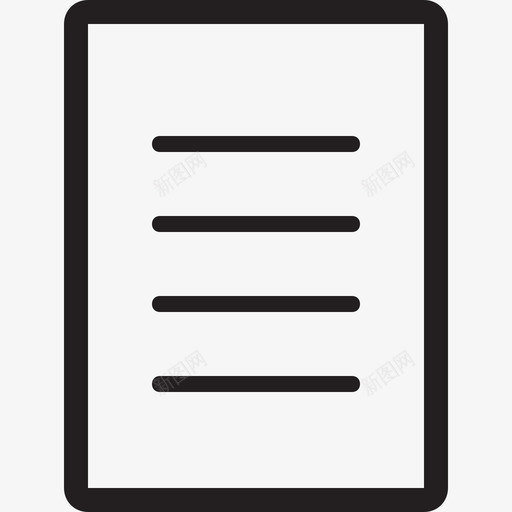 文档现代最小2图标svg_新图网 https://ixintu.com 文档 现代最小2