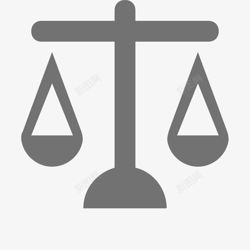 平衡秤商务和办公材料标图标svg_新图网 https://ixintu.com 商务和办公材料设计图标 平衡秤