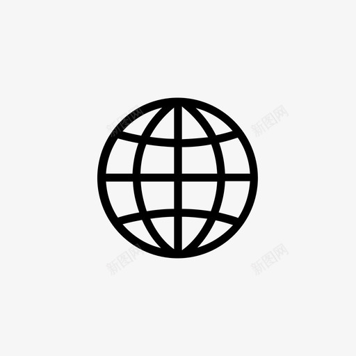 地球仪球体空间图标svg_新图网 https://ixintu.com 世界 位置 圆 地球 地球仪 物流图标 球体 移动 空间 纬度 经度