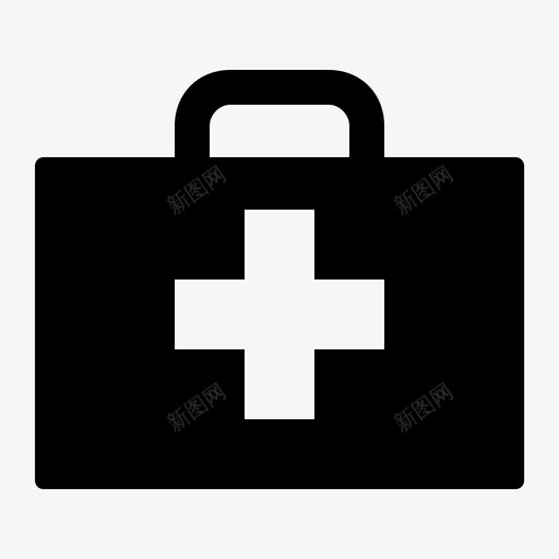 急救箱办公室护士图标svg_新图网 https://ixintu.com 伤口 办公室 医疗箱 急救 急救箱 护士 用户界面图标 绷带
