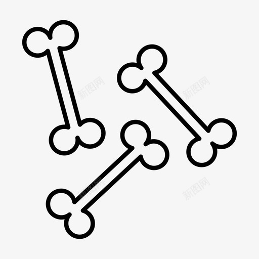 骨头狗粮哈利图标svg_新图网 https://ixintu.com 哈利 哈利波特 波特 狗玩具 狗粮 狗骨头 玩具 零食 骨头