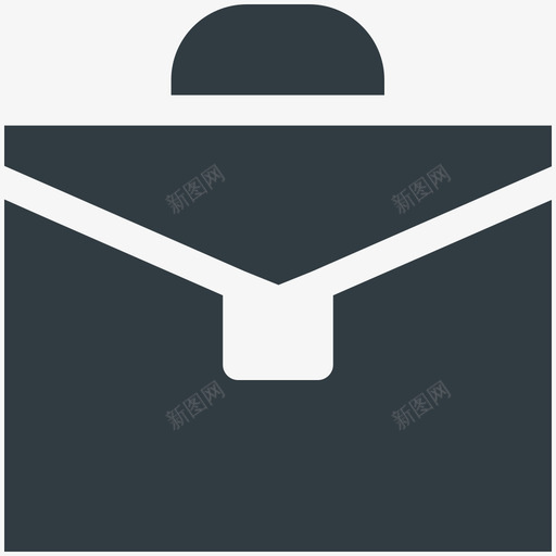 公文包商务酷标图标svg_新图网 https://ixintu.com 公文包 商务酷矢量图标
