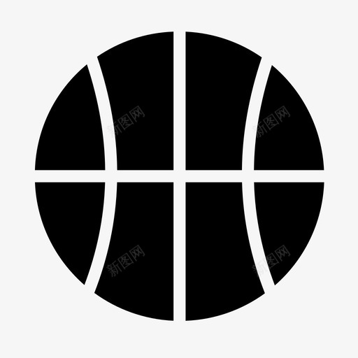 篮球游戏项目图标svg_新图网 https://ixintu.com nba 体育 室内游戏和体育实心图标 材料 游戏 篮球 表演 项目