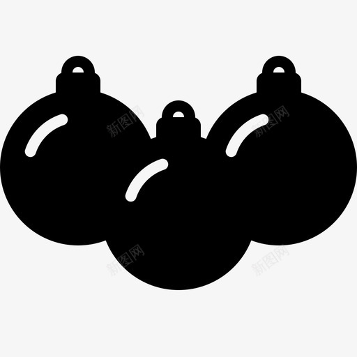 圣诞饰品视觉研究图标svg_新图网 https://ixintu.com 免提 危险 圣诞 圣诞节 圣诞节字形图标 圣诞饰品 球 研究 装饰 视觉 预测