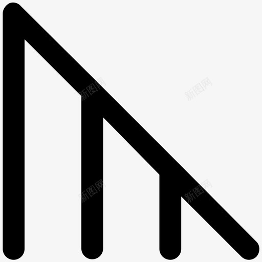 楼梯围栏班尼斯特木材图标svg_新图网 https://ixintu.com 刀片 建筑加粗实心图标 把手 木材 楼梯围栏 滑梯 班尼斯特 边界 边界围栏