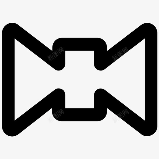 太妃糖圣诞粗线条图标svg_新图网 https://ixintu.com 圣诞粗线条图标 太妃糖